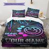 Name Custom blink-182 Pattern Bedding Set Quilt Cover Pillowcase Home Decor Gift (1 * duvet cover + 2 * pillowcase, without core)
