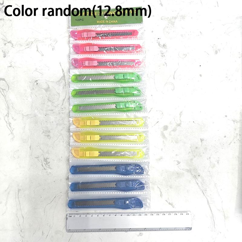 

New New Multipurpose 12pcs Cutter Knife Big And Small For Home Garden Office And Art Supplies
