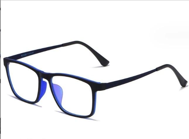 High Quality Ultra Light Square Comfortable Large Eyeglasses Pure Titanium Fashion Optical Prescription Glasses Frame Men