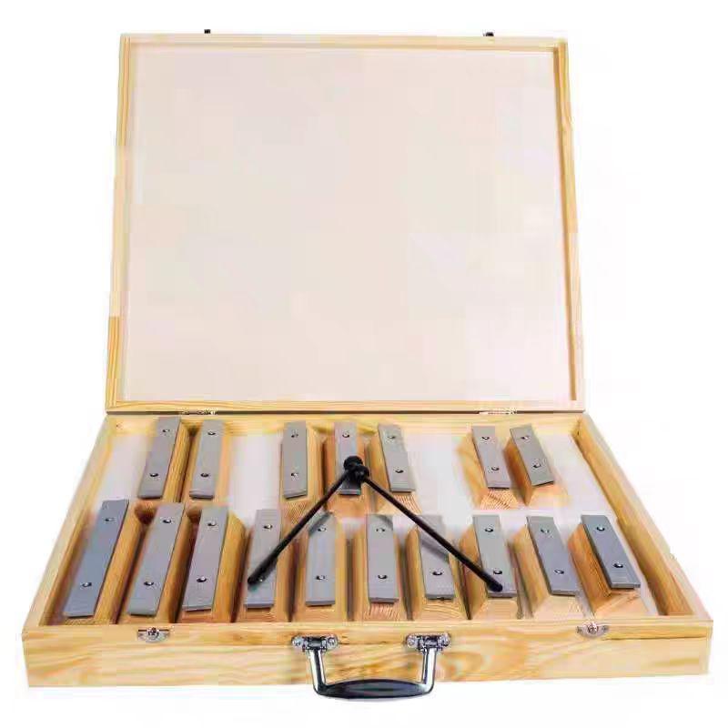 Orff 17-Tone Aluminum Xylophone: Perfect for Early Childhood Education and Percussion Beginners. 60x20x6 cm