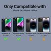 NORTHJO For iPhone 14/14 Plus Camera Lens Protector Tempered Glass HD Clear 3D Full Coverage