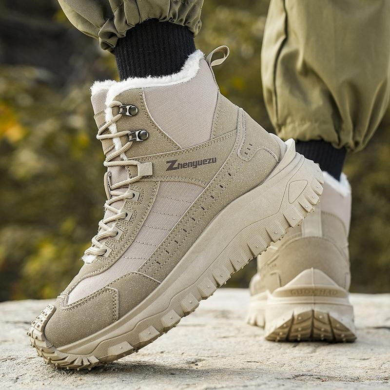 Herrenstiefel 2026 Neue Wintermode Outdoor Freizeit Wandern Sport Arbeitsstiefel Bequeme Plateau Vielseitige Schuhe Große Größen