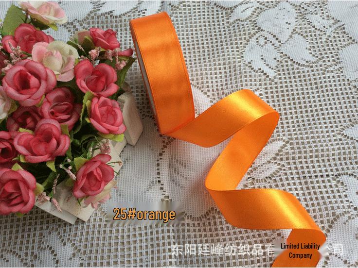 2cm Silk Satin Ribbon for Gift, Cake Decoration, Floral Arrangements, Bows, and Badges.