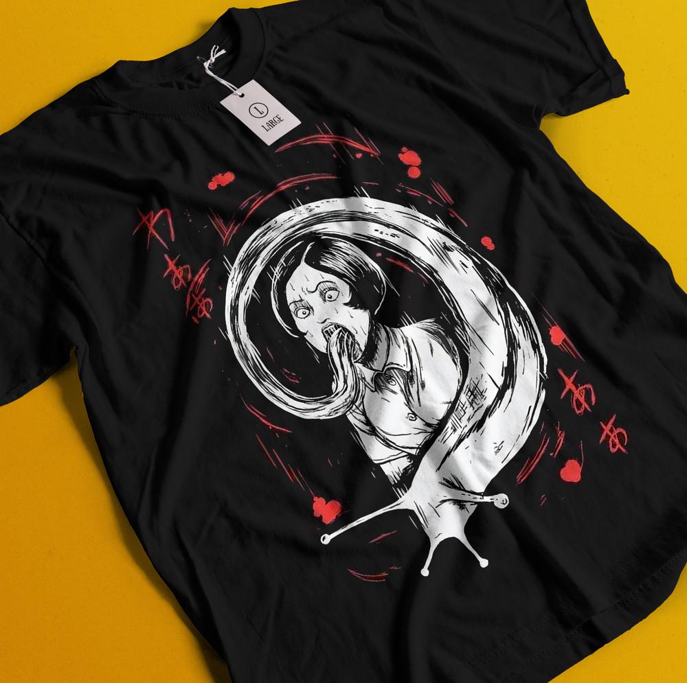 

Vintage Horror Anime Love T-shirt Japanese shirt Anime T-shirt Manga Gift Shirt 2XL