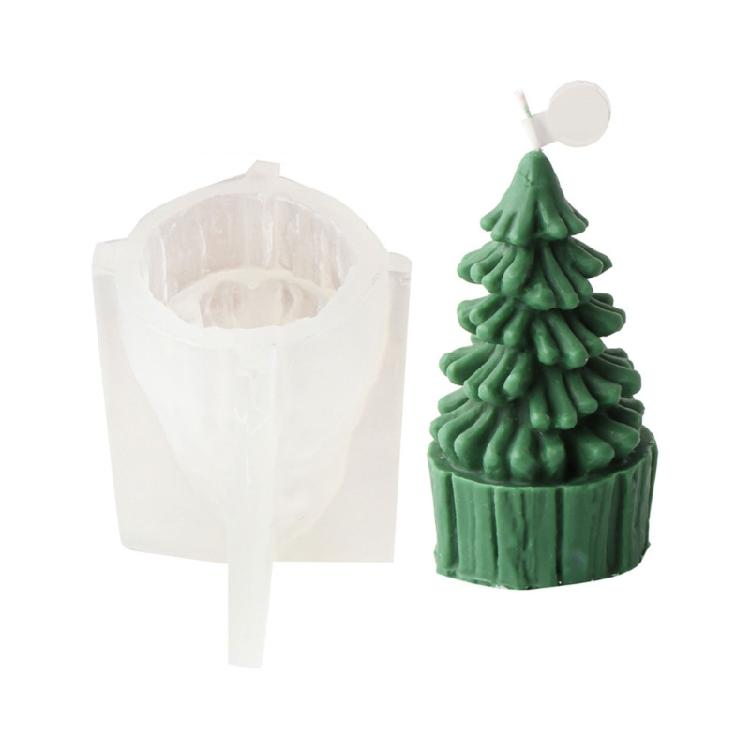 Christmas Tree Candle Molds Handmade Castings Molds Scented Candle Molds Clay Molds Plaster Molds Epoxy Resin Molds