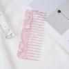 Wide Teeth Acetate Hair Combs Anti-Static Massage Hair Brush Hairdressing Colorful Hairdress Salon Styling Traveling Accessories