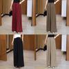 Relaxed Womens Wide Leg Pants With High Waist And Irregular Hem For Casual Spring Wear