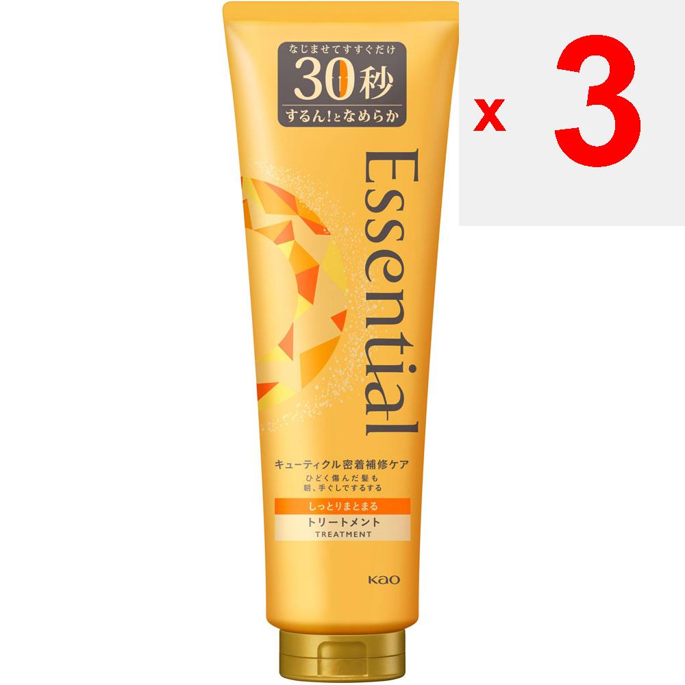 KAO Essential The Beauty Haarfeuchtigkeitsbehandlung 250 g ETSENSIAL Shampoo/Spülung (Schadenspflege) Nach der Haarwäsche leicht trockentupfen und eine ca.