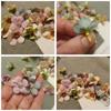 100Pcs 2Cm Multicolor Daisy Flower Head Mini Silk Artificial Flower For Weddin