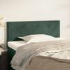VidaXL Headboard Bedroom Furniture Bed Accessory Single Bed Headboard Interior Dark Green 345781