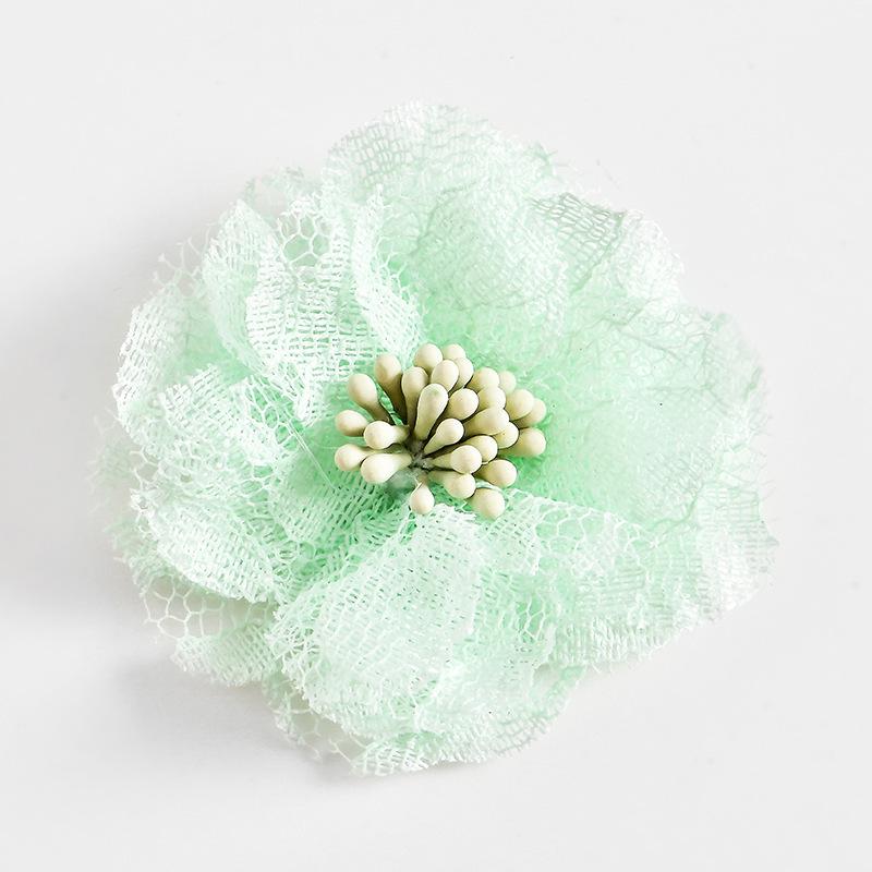 

Кружевная лента в корейском стиле, тканевые цветы для аксессуаров для волос, брошей, тапочек и декоративные материалы для рукоделия