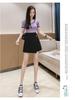 High Waist A-Line Skirt - 2024 Spring/Summer Korean Plus Size Trend, Slimming & Stylish Short Skirt for Women