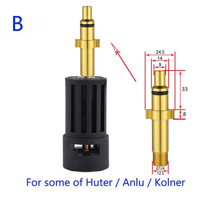 High-Pressure Car Wash Water Gun Adapter for Karcher, Bosch, Ryobi