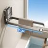 Detachable Towel Rack Space-Saving Rack Compact Design Damage-Free Removal Easy Installation Moisture-Resistant Material