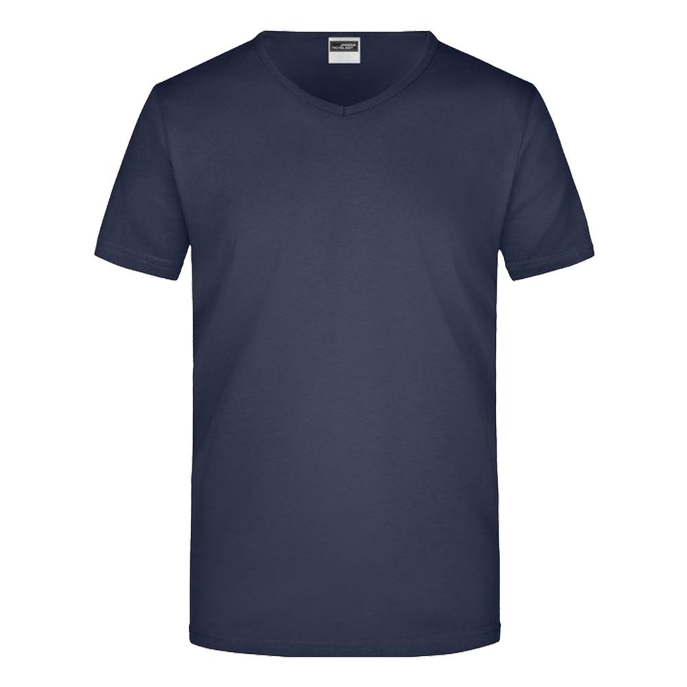 James and Nicholson Mens V Neck Slim T-Shirt