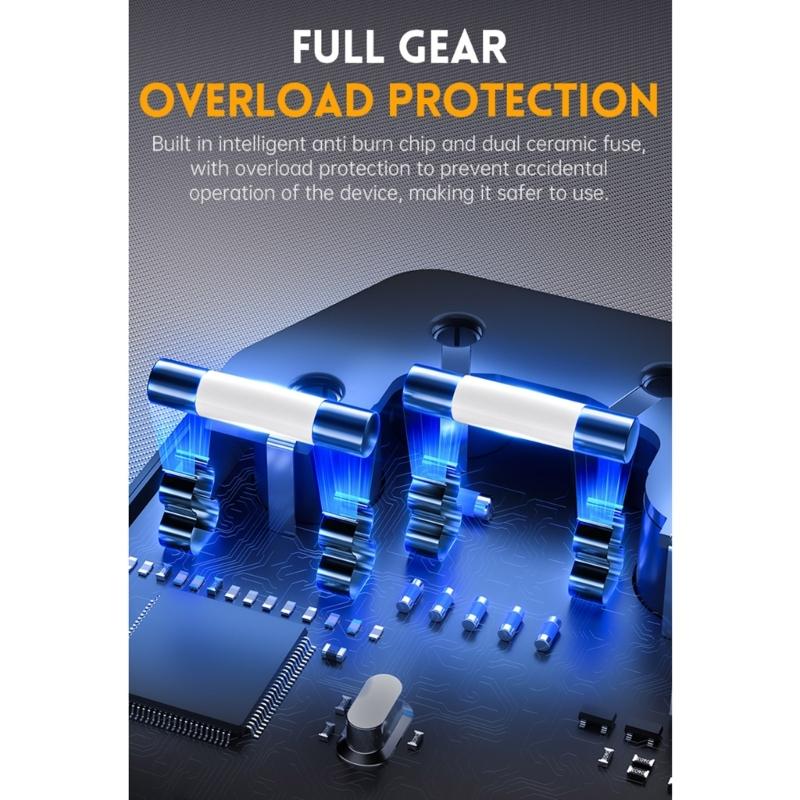 Multimeter Voltage Tester Ohmmeter with TFT Color Display for Live NCV Capacitance Live Test Battery Operated(Included)