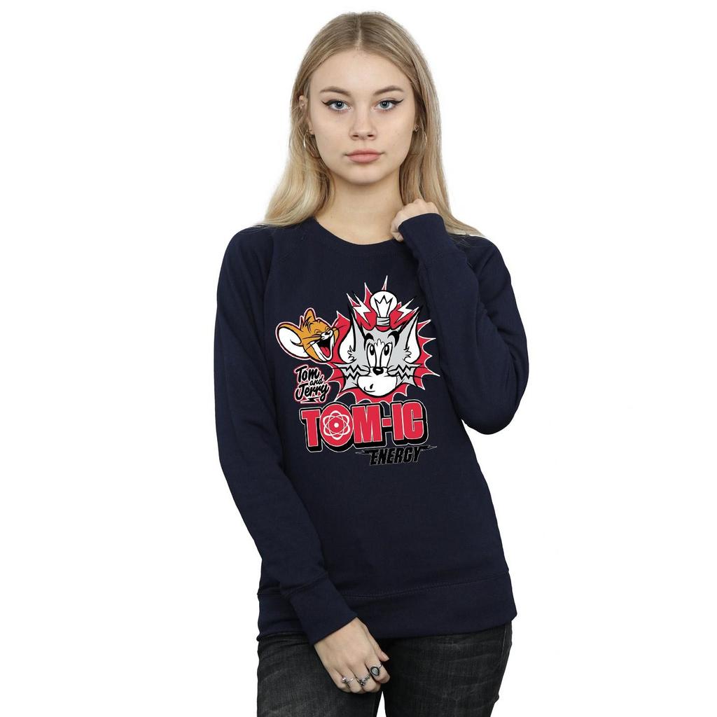 Tom And Jerry Womens/Ladies Tomic Energy Sweatshirt