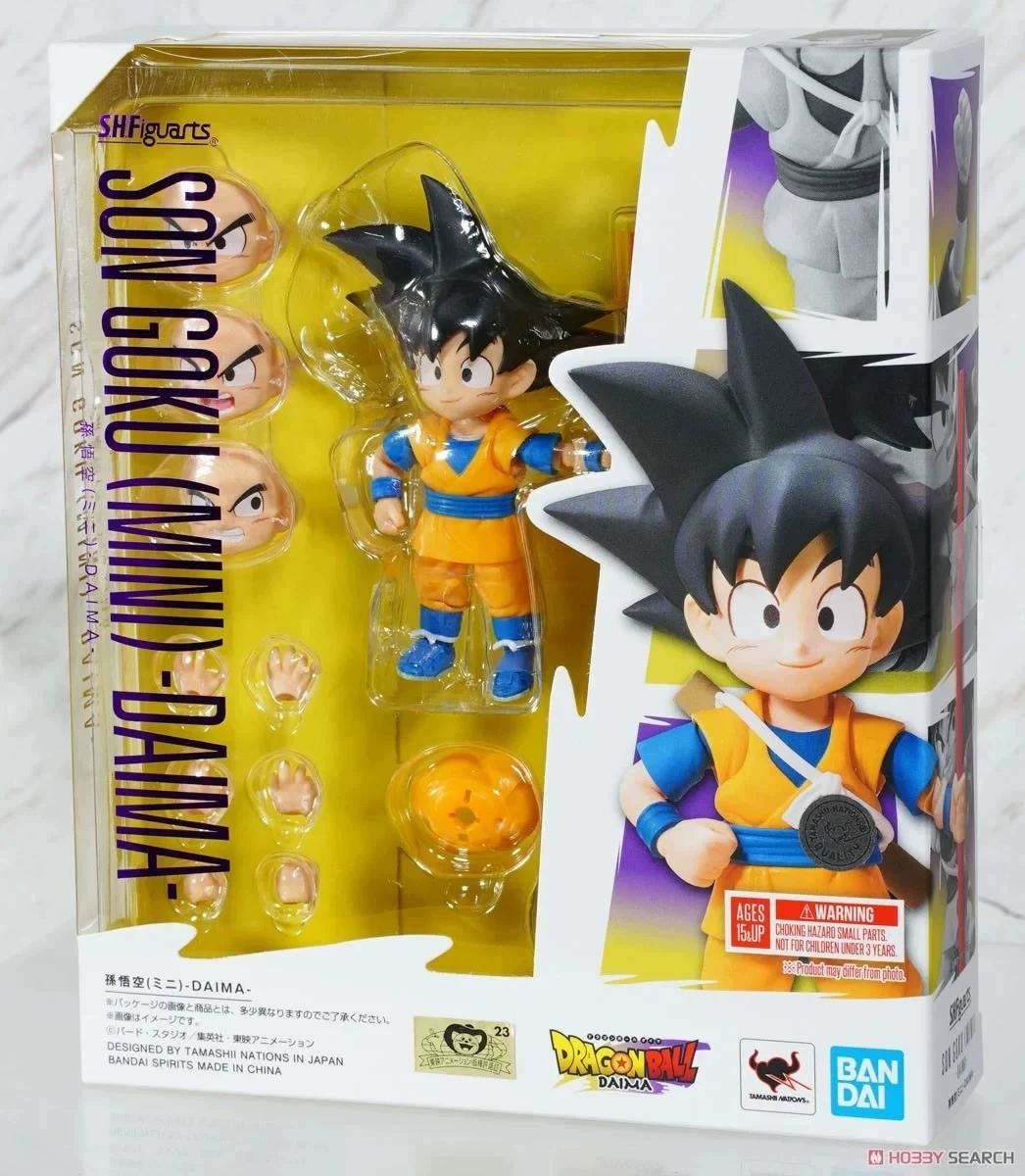 

Bandai SHFiguarts Dragon Ball Daima Goku Vegeta Mini Action Figures Japanese Version Collectible Model For Anime Fans In Stock Round Sensory