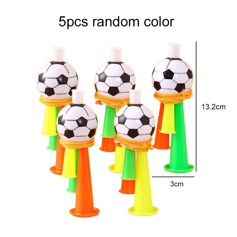 5pcs Air Horn Plastic Stadium Horns Cheerleading Supplies Football Match Audience Cheering Props Party Noise Generator TMZ