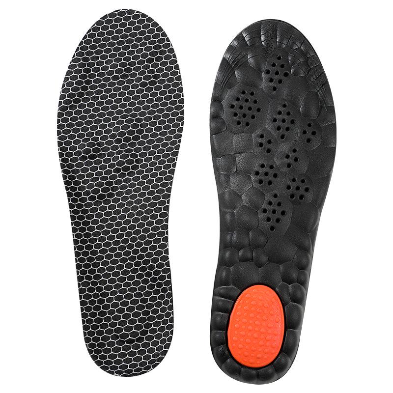 Graphene Odor-Resistant Antibacterial Insole – High Elastic, Shock-Absorbing, Breathable, Sweat-Absorbing for Sports & Casual Use.