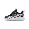 Anta Kids Versatile Shock Absorbing Durable Low Top Walking Shoes Baby Shoes Black White 312420006-1
