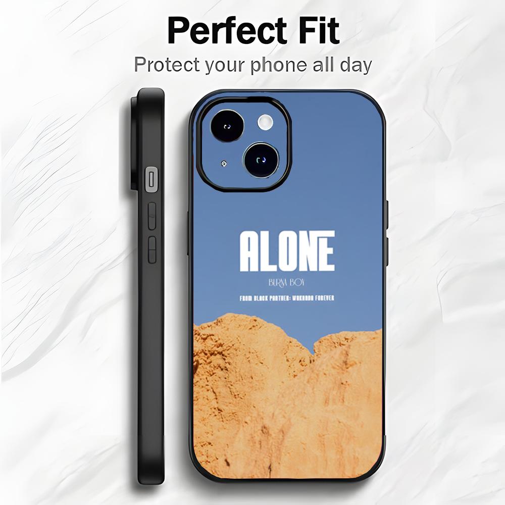 Afro-fusion Art B-Burna Boy alone album Phone Case Phone Case Soft Packaging Lightweight For iPhone17 16 15 14 13ProMax