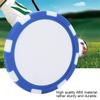 Lightweight Golf Marker Level Ball Marker Durable ABS Golf Poker Chip Golfer Gift Blue