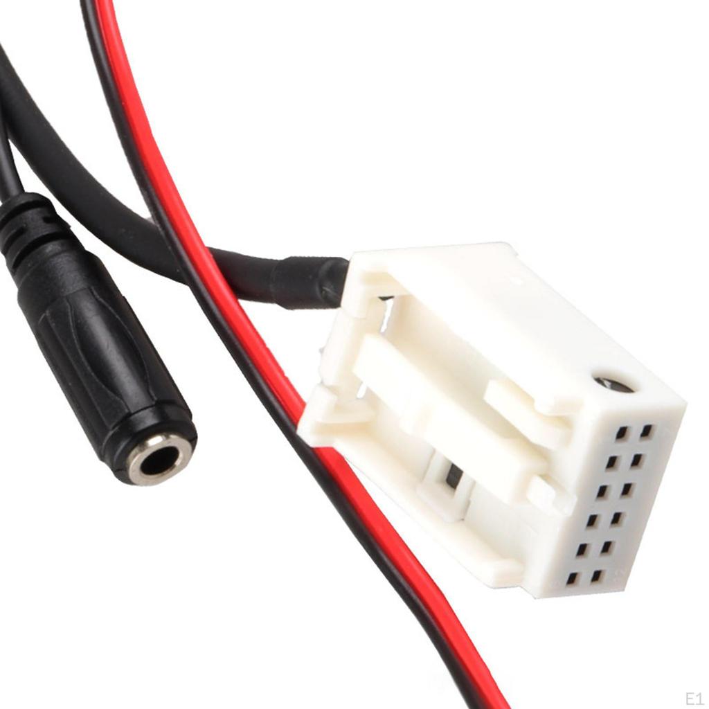 Car Module AUX In Wire Connector Adapter with Microphone ,Radio Stereo Cable ,Audio