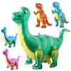 3D-Dinosaurier-Luftballons aus Folie, stehend, grüner Dinosaurier, Tanystropheus-Drache, Geburtstagsdeko, Partyzubehör