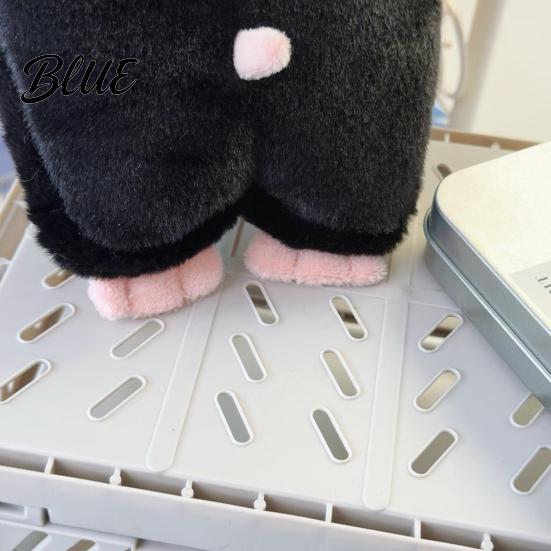 Cute Animal Stationery Pouch Cartoon Mole Pencil Case Plush Large Capacity Pen Pouch