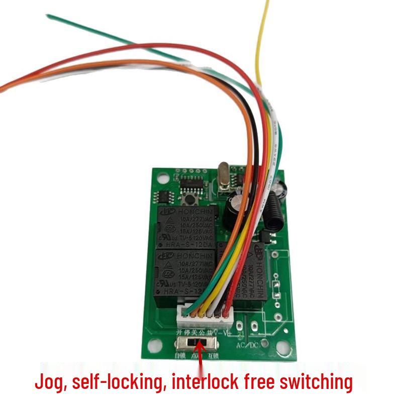 Universal Receiver for Fast Gate Barriers: 12-24V Remote Control with Long-Range Capability