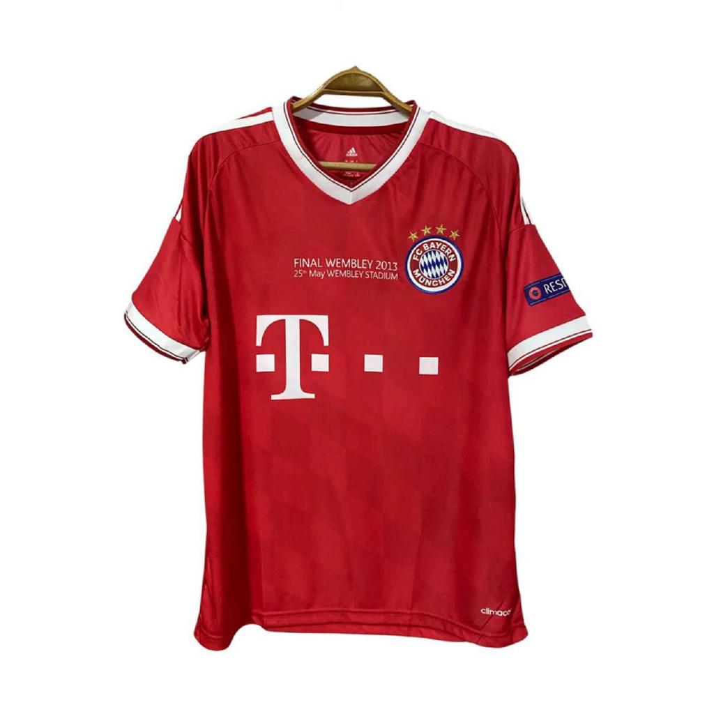 Bayer Munc.hen Robben 2013/14 Champions League Final Short Sleeve Nostalgia Jersey