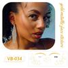 Ruikalong Gold Stamping Face Stickers: Freckle Style, Waterproof, Sweatproof, Eco-friendly