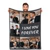 Ik Hou Van Jou Gepersonaliseerd Plaid Met Woorden Collage Op Maat Gemaakte Plaids Verjaardag Souvenir Cadeaus Gepersonaliseerd Plaid