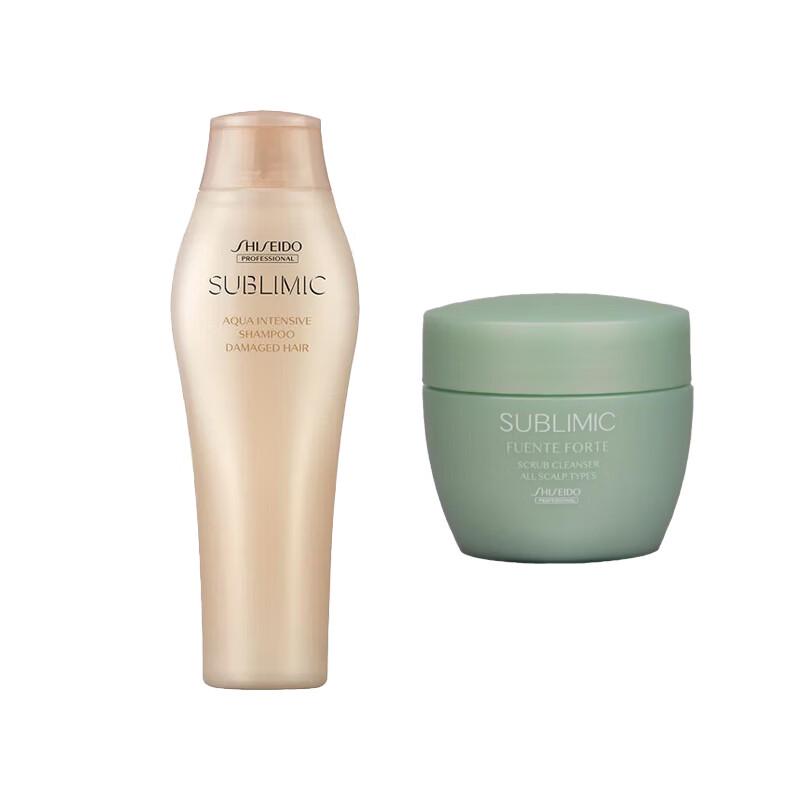 Shiseido Professional CPS Aqua Repair Shampoo & Scalp Scrub Set