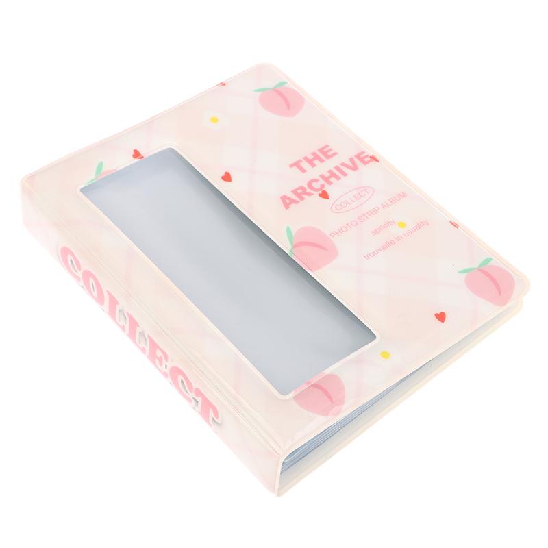 

Cute Cartoon 4 Continuous Shooting Photo Albums Pvc Clear Pockets With Inner Page Photo Album Holder 64 Pockets