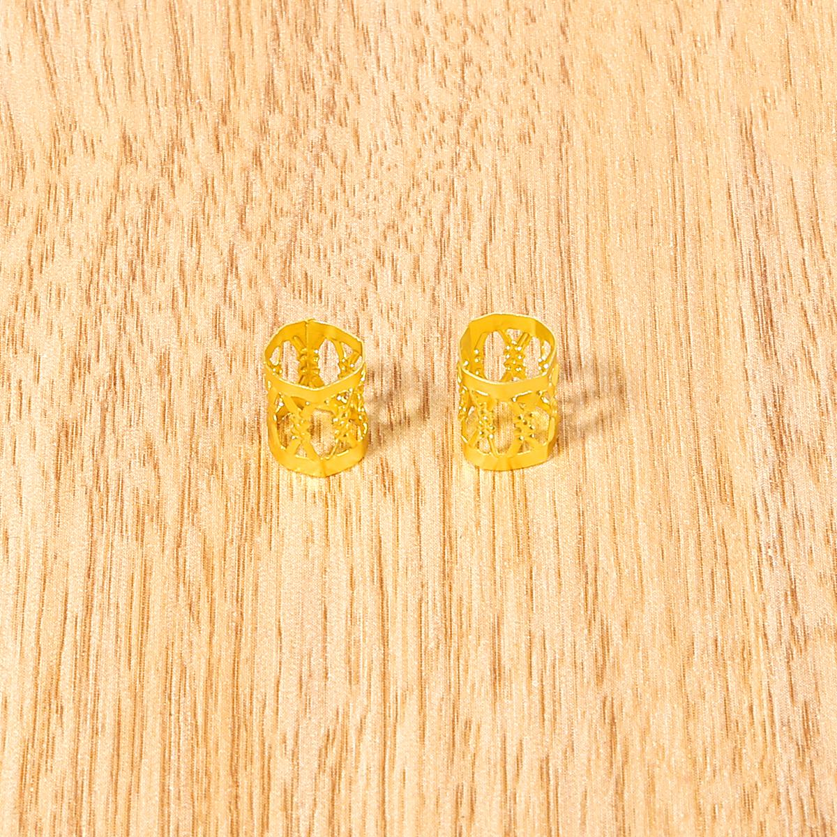 

50/100 шт. 8*9 мм косичка для волосся, регульовані порожнисті трубочки, кольорові алюмінієві вільні намистини для виготовлення ювелірних компонентів, прикраса about 50pcs