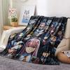 1PC Franxx Patterned Flannel Blanket Suitable For All Seasons For Home Decor Warmth And Comfort Gifts Holiday Present