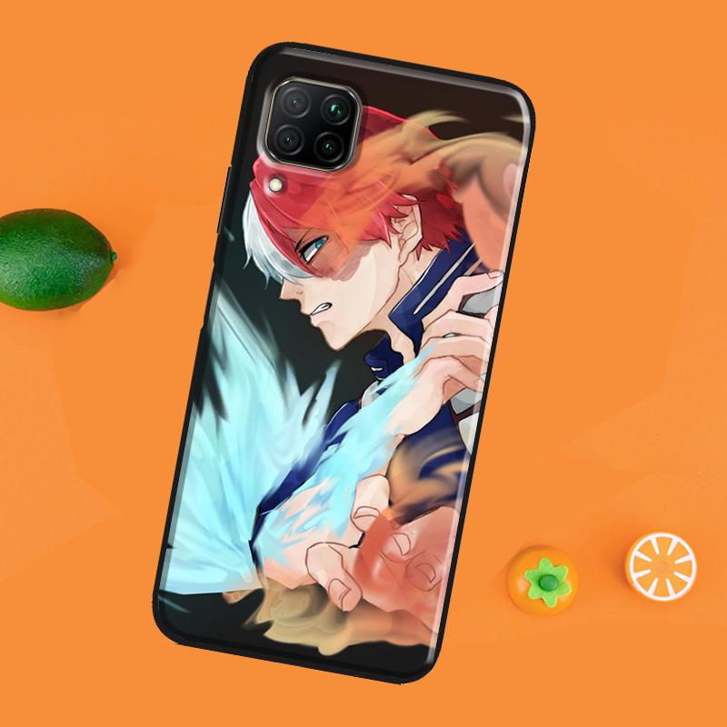 Anime Shoto Todoroki Phone Case For Huawei P40 Lite P20 P30 Pro Nova 5T P Smart Z 2019 2021 Honor 50 10i 8X 9X