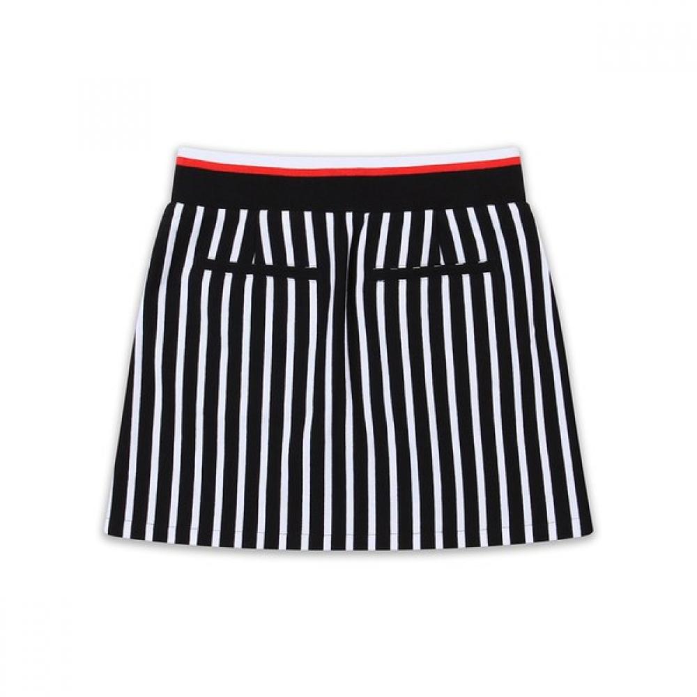 Onoff Women S Stripe culotteS Of4052la Black