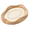 Solid Wood Pearl Jewelry Display Tray, Ring Necklace Earring Organizer, Bracelet Jewelry Exhibition Props