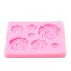 Silikonformen Backen Rose Blumenform DIY Fondant Formen Gebäck Schokolade Kuchen Dekorieren Form Werkzeug