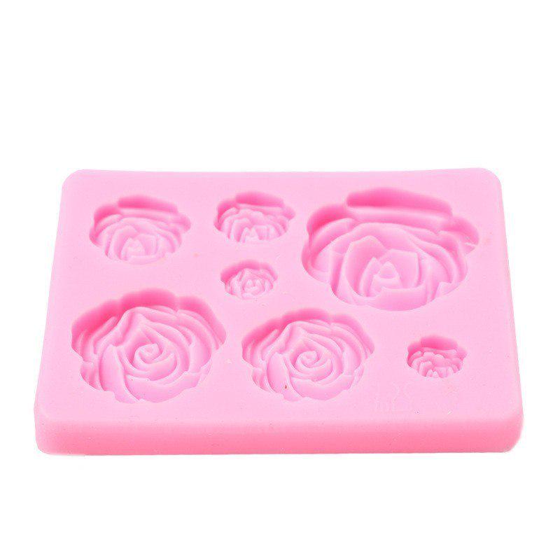Silicone Molds Baking Rose Flower Shape DIY Fondant Molds Pastry Chocolate Cake Decorating Mold Tool