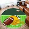 1PC Football American Football Office Round Area Rug, Under Office Chairs Bedroom Living Room Home Decor,Carpet for Office, -1110239