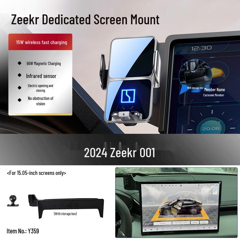 Držák na telefon do auta Zeekr: 25 modelů pro 001, 007, 7X, 009, MIX