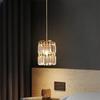 Luksusowa lampa wisząca z pojedynczą głowicą do oświetlenia nocnego Żyrandol do jadalni Nadaje się do wszystkich żarówek E14 Korytarz Bar Oprawy oświetleniowe