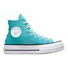 Converse Chuck Taylor All Star Lift Platform Magas Csillagos Női Sneakerek Kék Óceán-Csepp Fehér A06492C