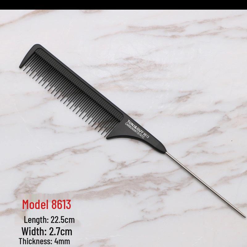 

Стальная игла Расческа с крысиным хвостом - Гладкий инструмент для мелирования и пробора волос