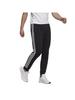 Adidas Sweat Essentials French Terry Tapered Cuff Size 3L 3-Stripes Pants, 31391/NWN54, Men's, Black/White (GK8831),