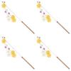 4pcs Funny Cat Teaser Toy for Kitten and Household Play